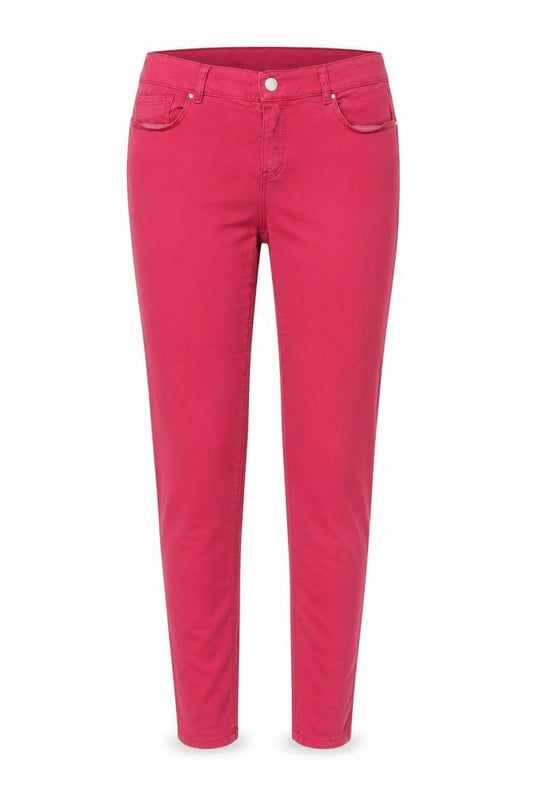 Womens UK Size 10 Massimo Dutti Slim Fit Casual Pink Trousers