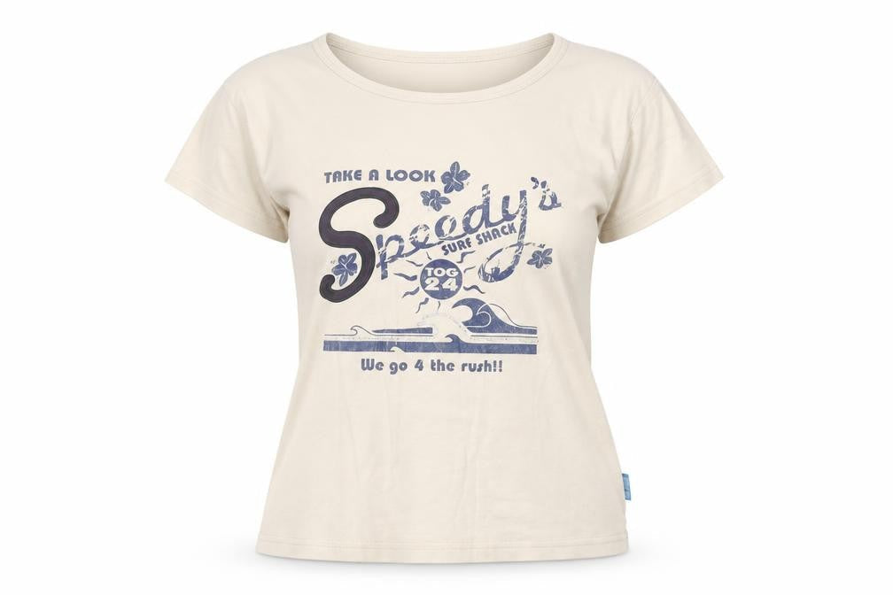 Tog 24 Women's Beige Cotton T-Shirt, Size L, Casual Style