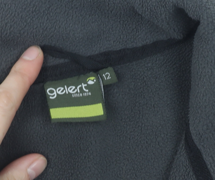 Womens UK Size 12 Gelert Black Soft Shell