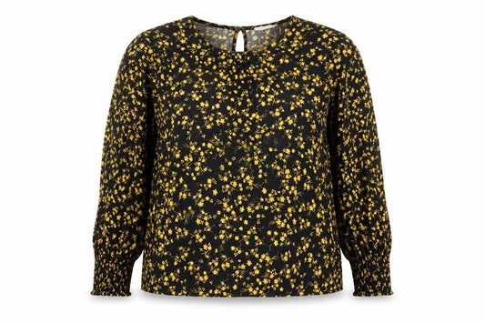 Womens UK Size 10 Hush Black  Blouse