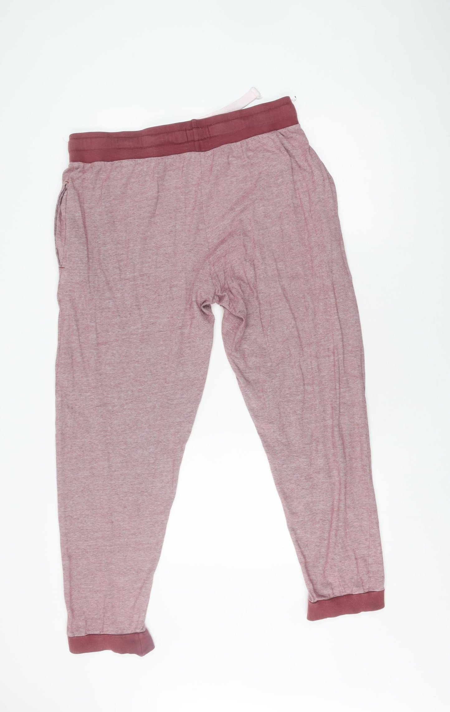SC&Co California Red Striped Joggers - L, Unisex Adults - Casual Wear