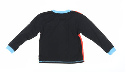Character.com Boys Hot Wheels Graphic T-Shirt, Red/Black, 5-6 Years