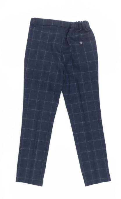 Paisley Boys Blue Check Dress Pants, Size 10 Years