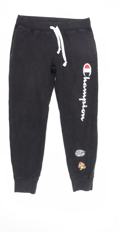 Champion Men's Black Jogger Trousers L Activewear