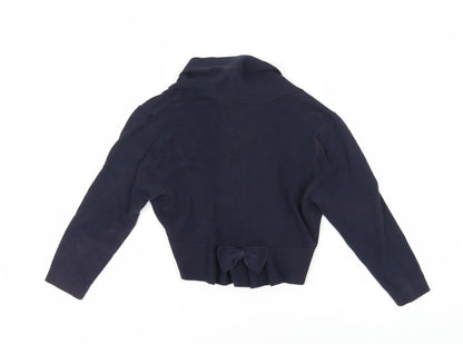 Womens UK Size M Monsoon Blue Cardigan Jumper