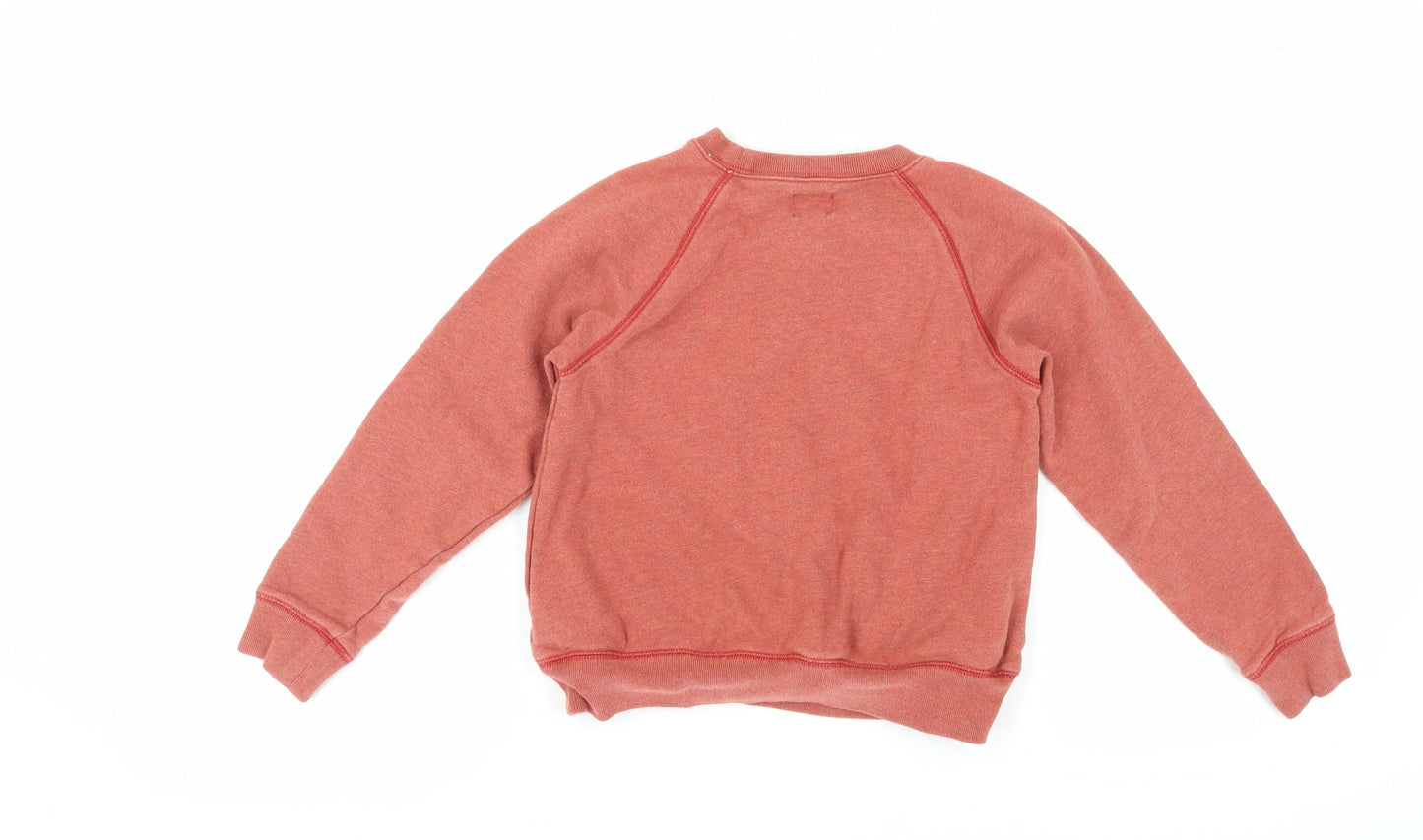 Crewcuts Girls Red Pullover Sweatshirt M Long Sleeve Casual