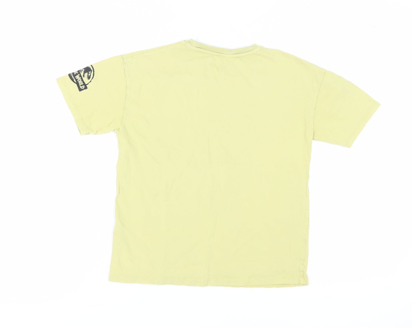 Marks and Spencer Boys Yellow Jurassic World T-Shirt, Size 9-10