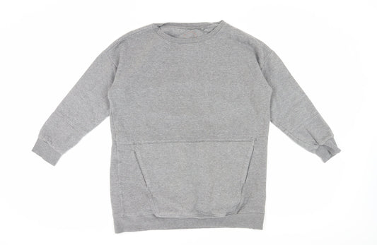 Womens UK Size M NEXT Grey Pullover Sweatshirt