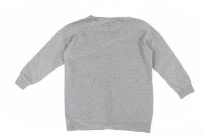 Womens UK Size M NEXT Grey Pullover Sweatshirt