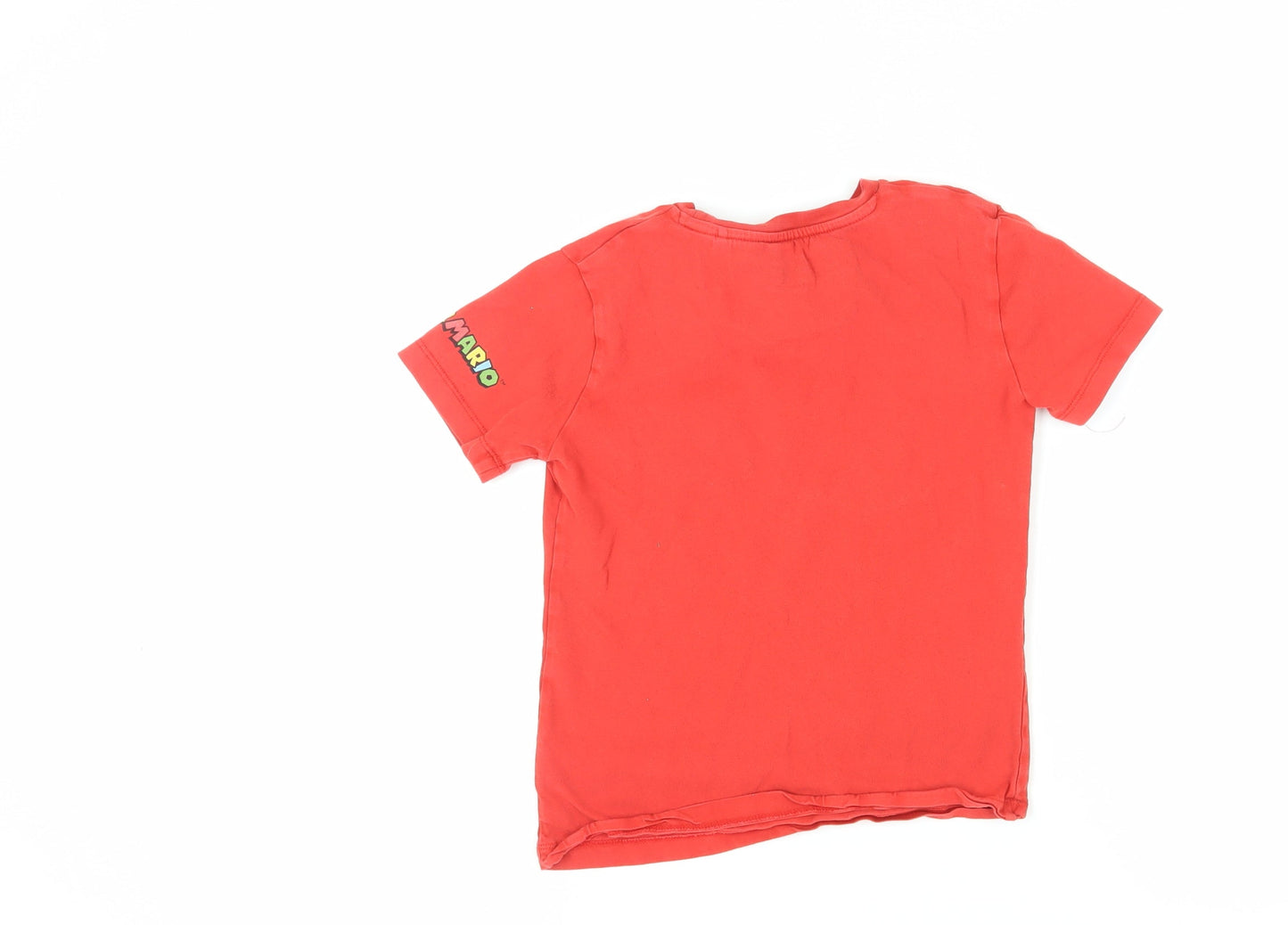 Next Girls Red Super Mario T-Shirt 8 Years - Graphic Tee