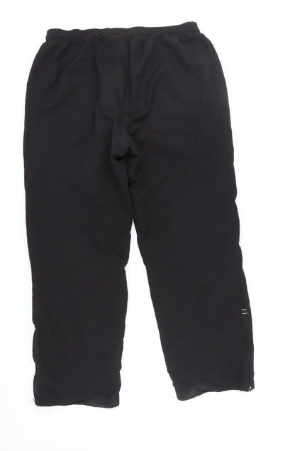 Diadora Men's Black XXL Track Pants Polyester