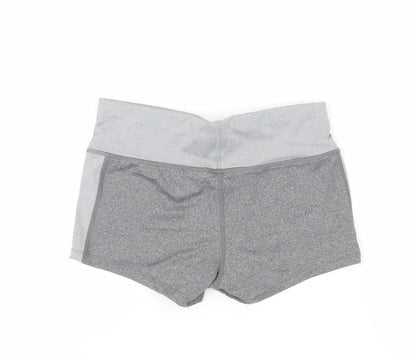 More Mile Women's Grey Athletic Shorts Size 12