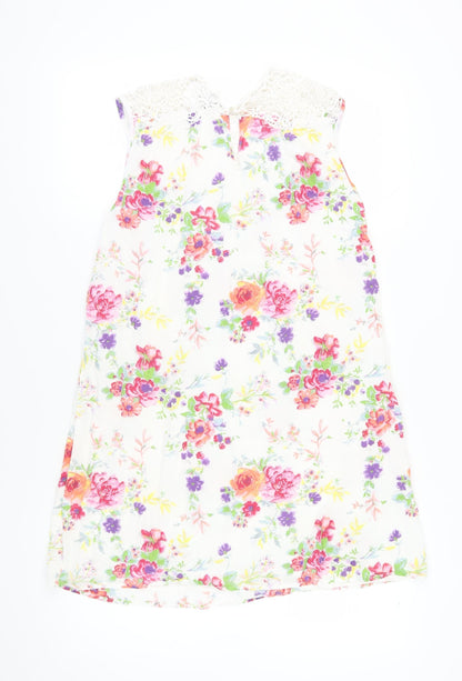 Vero Moda Women's Multicoloured Floral Shift Dress M