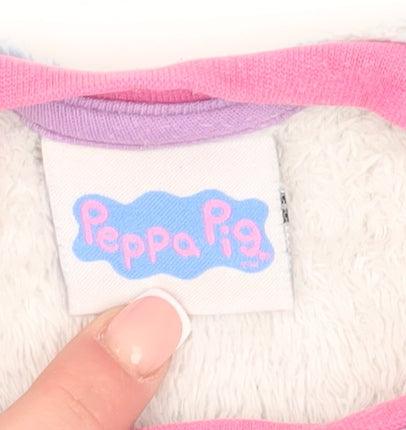 Peppa Pig Unisex Baby Blue Winter Fleece Top 12-24M