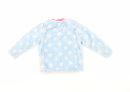 Peppa Pig Unisex Baby Blue Winter Fleece Top 12-24M