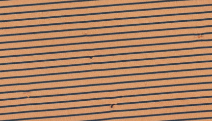 Calvin Klein Men's Orange Striped Polo L