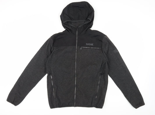 Mens UK Size M Regatta Black Hooded