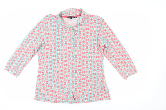 Boden Women's Multicoloured Floral Suit Top, L