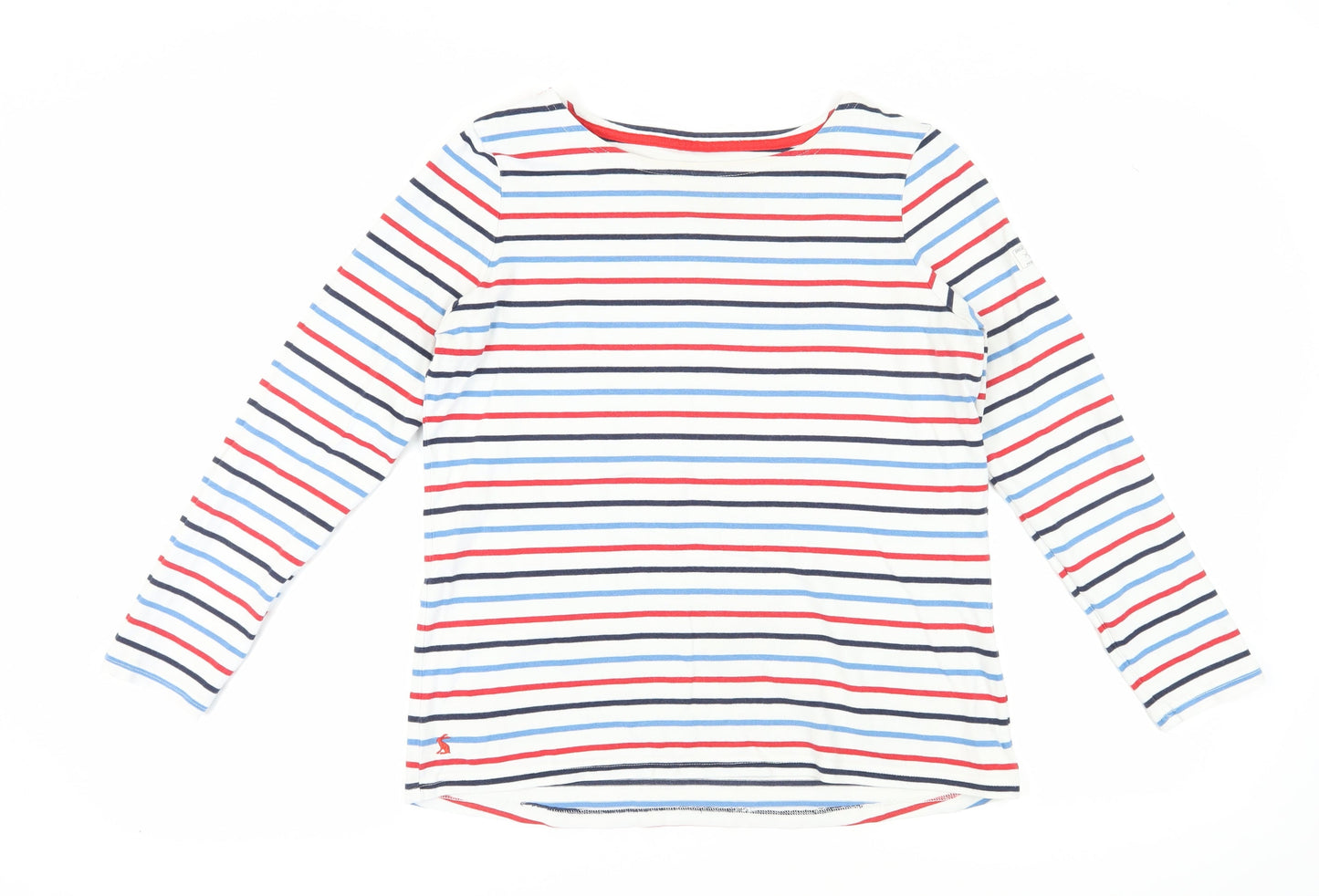 Womens UK Size 14 Joules Multicoloured Basic T-Shirt
