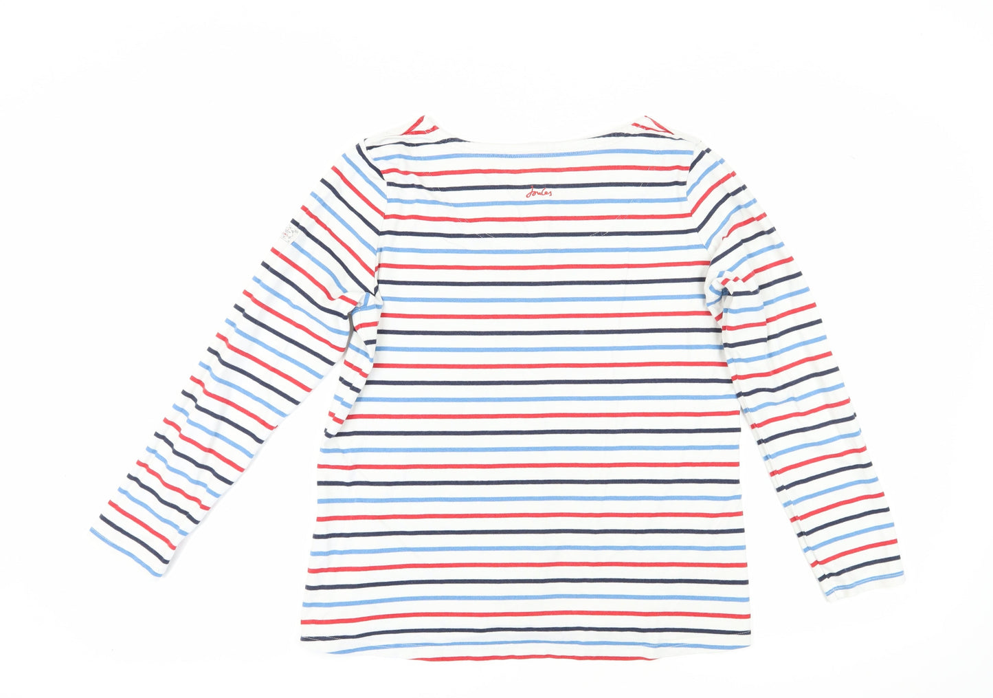 Womens UK Size 14 Joules Multicoloured Basic T-Shirt