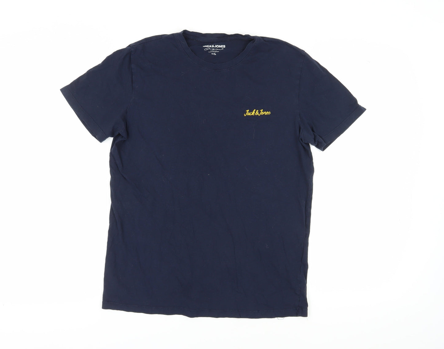 Mens UK Size L JACK & JONES Blue  T-Shirt