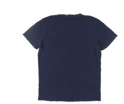 Mens UK Size L JACK & JONES Blue  T-Shirt