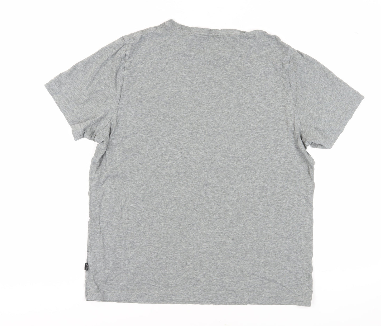 Puma Men's Grey Crew Neck T-Shirt Size L