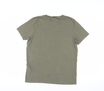 Mens UK Size L JACK & JONES Green  T-Shirt