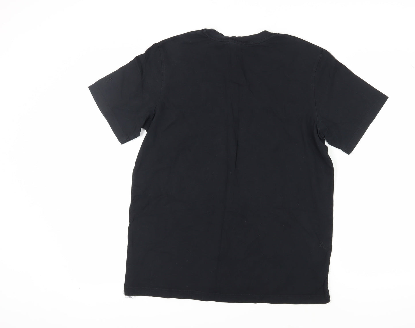 Mens UK Size L Cotton Traders Black  T-Shirt