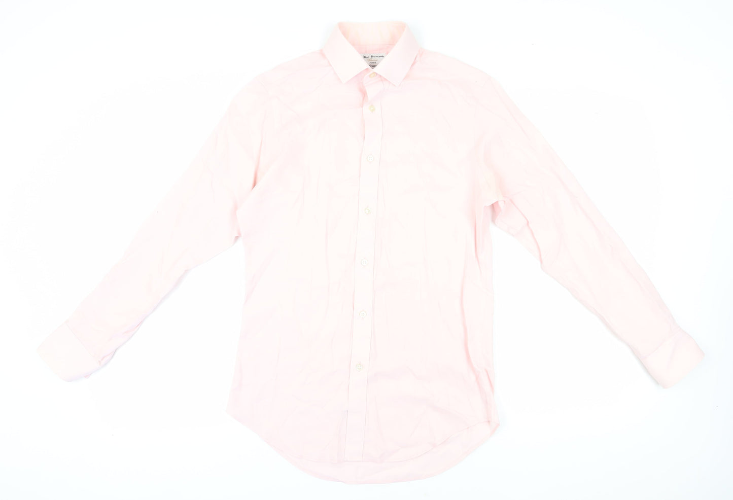 TM Lewin Pink Men's Regular Fit Dress Shirt, Size 15