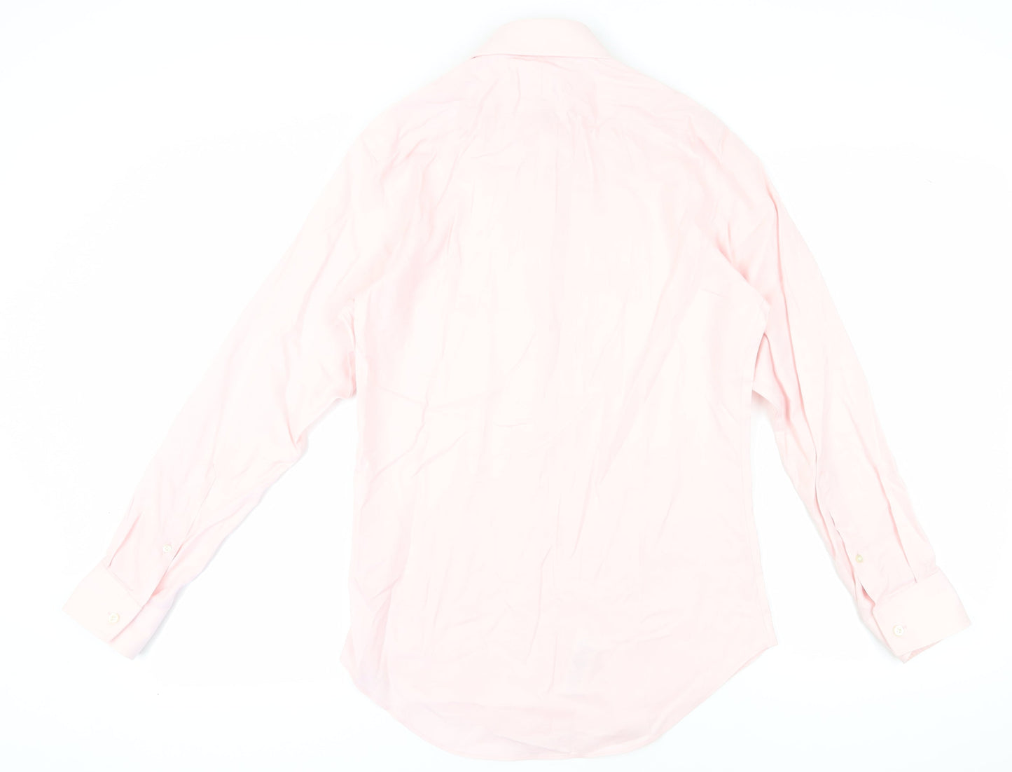 TM Lewin Pink Men's Regular Fit Dress Shirt, Size 15