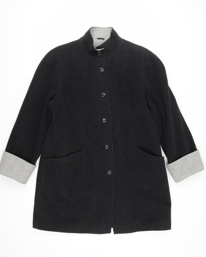 Womens UK Size 16 BHS Black Basic Jacket