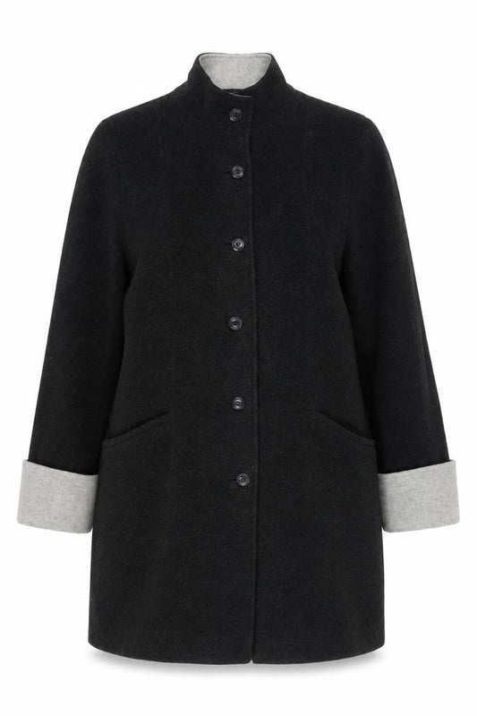 Womens UK Size 16 BHS Black Basic Jacket