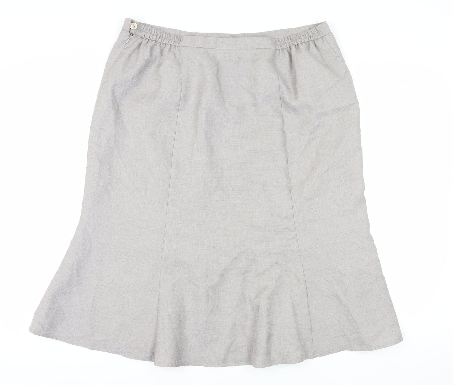 Eastex Women’s Grey Pencil Skirt UK 20 Casual Style