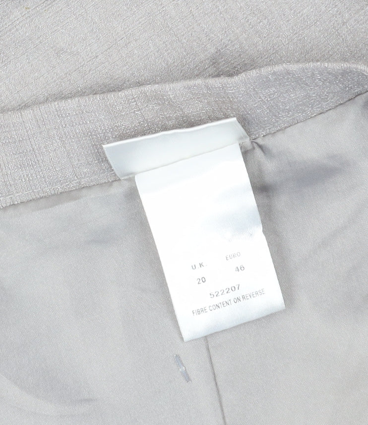 Eastex Women’s Grey Pencil Skirt UK 20 Casual Style