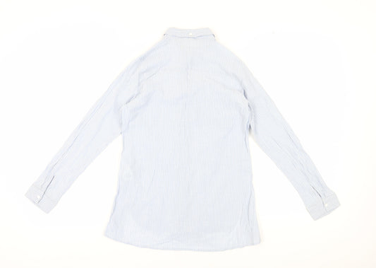 Womens UK Size 8 White Stuff Blue  Button-Up