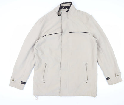 Mens UK Size M Greenwoods Beige Basic Jacket