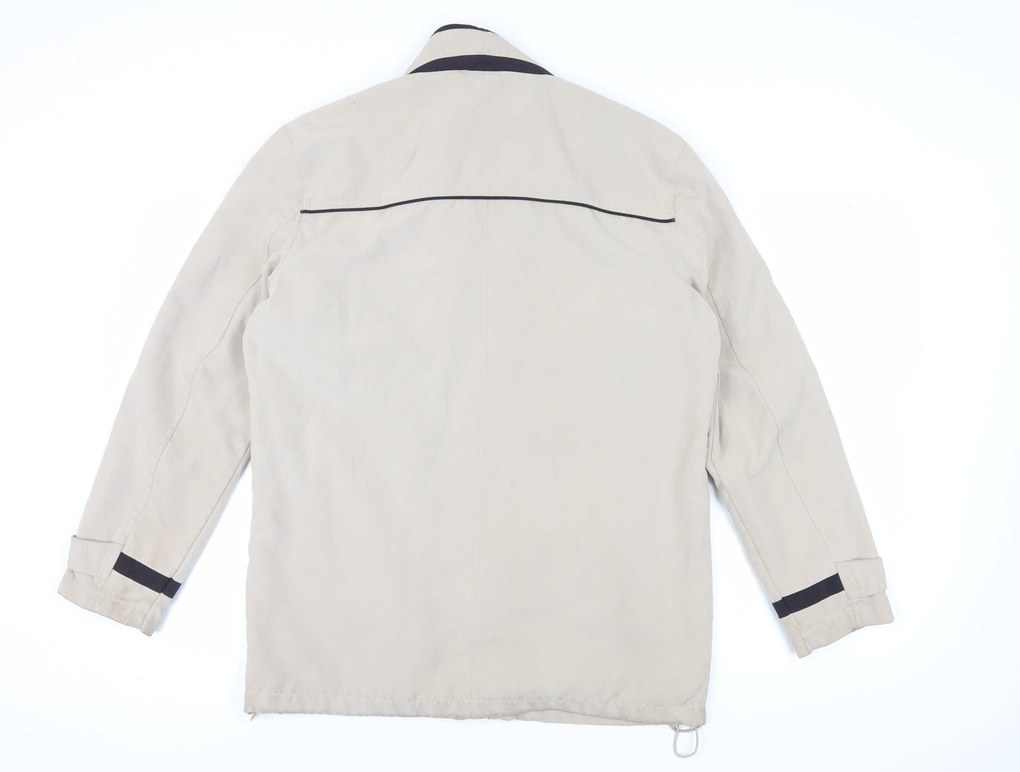 Mens UK Size M Greenwoods Beige Basic Jacket