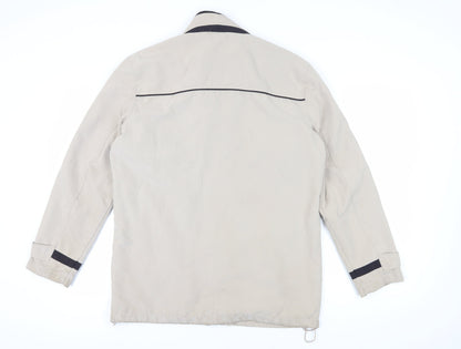 Mens UK Size M Greenwoods Beige Basic Jacket