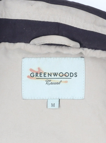 Mens UK Size M Greenwoods Beige Basic Jacket