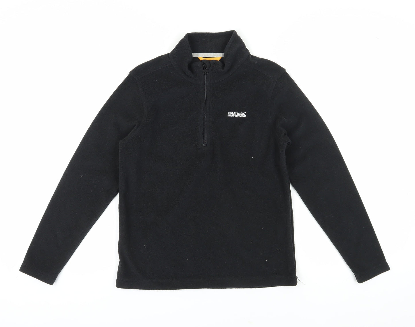 Regatta Boys Black Fleece Zip Sweatshirt 13 Years