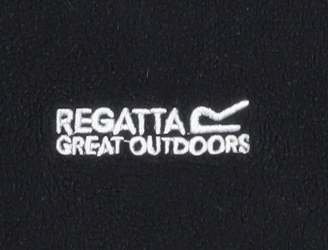 Regatta Boys Black Fleece Zip Sweatshirt 13 Years