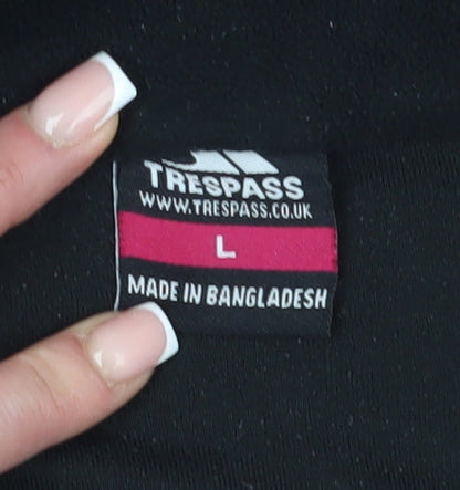 Trespass Unisex Black Pullover Sweatshirt L