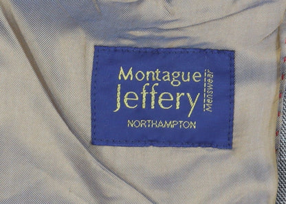 Montague Jeffery Men's Grey 46R Classic Blazer