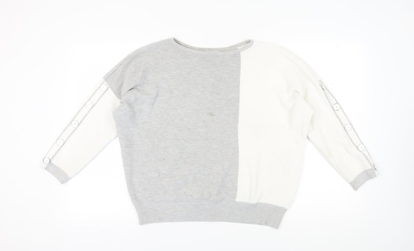 Womens UK Size 16/18 JD Williams Grey Pullover Jumper