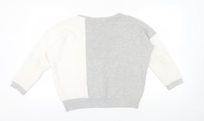 Womens UK Size 16/18 JD Williams Grey Pullover Jumper