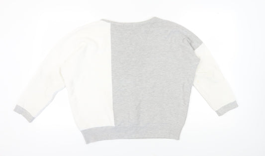 Womens UK Size 16/18 JD Williams Grey Pullover Jumper