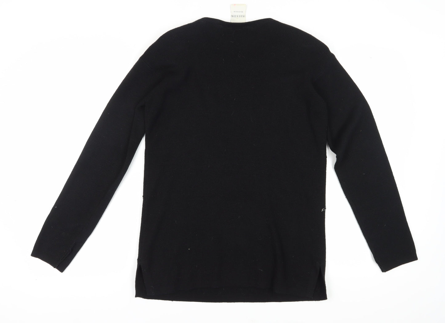 Womens UK Size M Alexon Black Pullover Jumper