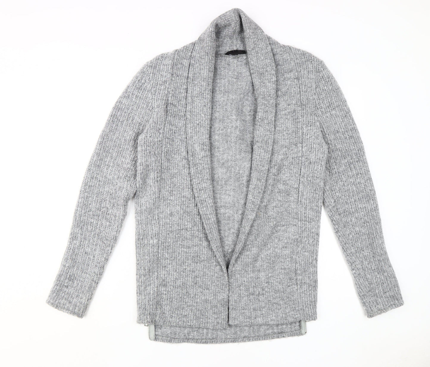 Womens UK Size S River Island Grey Cardigan Jumper