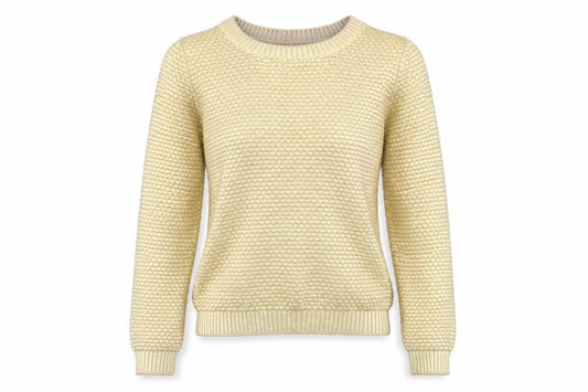 Womens UK Size XS H&M Gold Pullover Jumper
